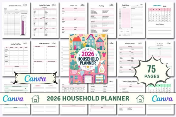 2026 Household Planner KDP