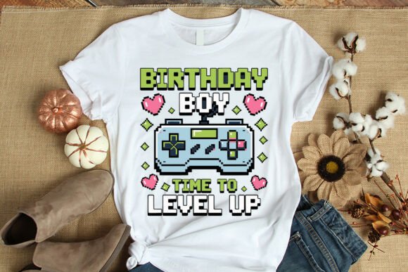 Birthday Boy Time to Level Up